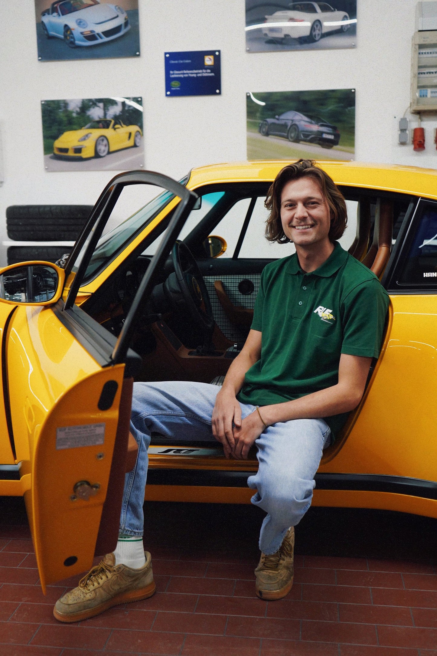 Ruf polo shirt Green Yellowbird