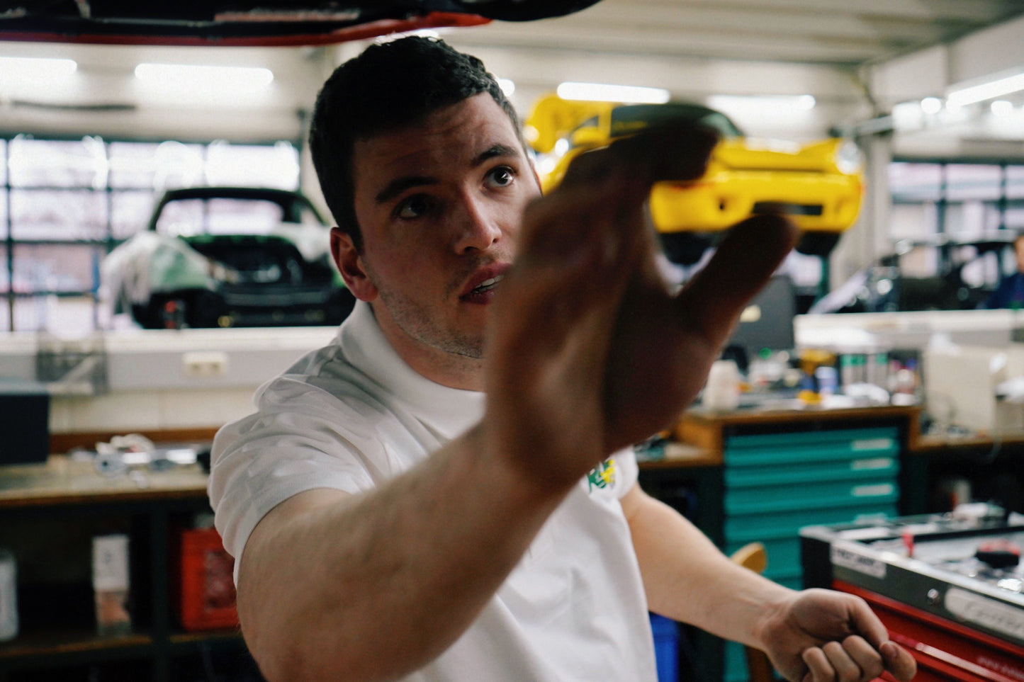 Ruf Poloshirt White Yellowbird