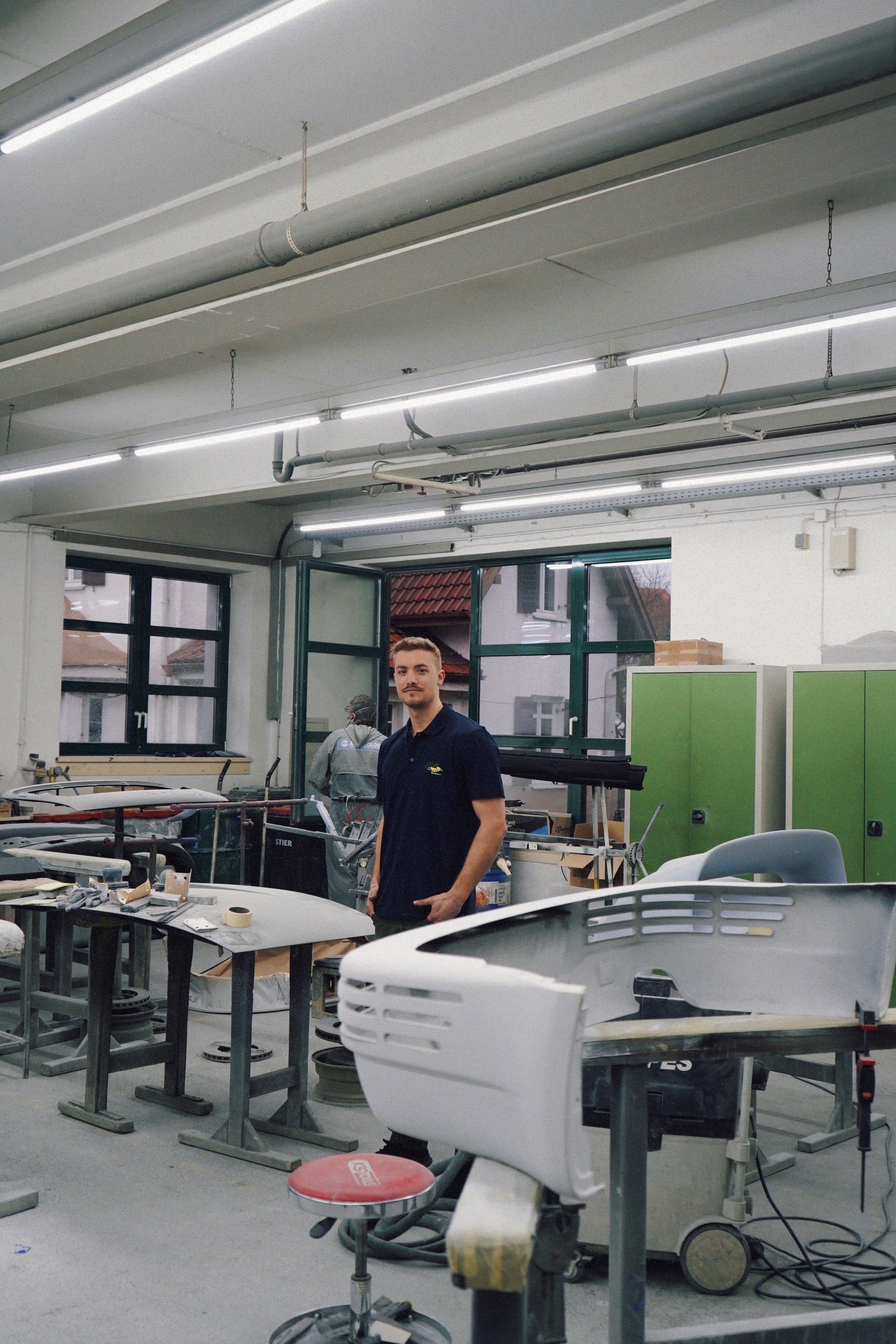 Ruf Poloshirt Navy Blue Yellowbird