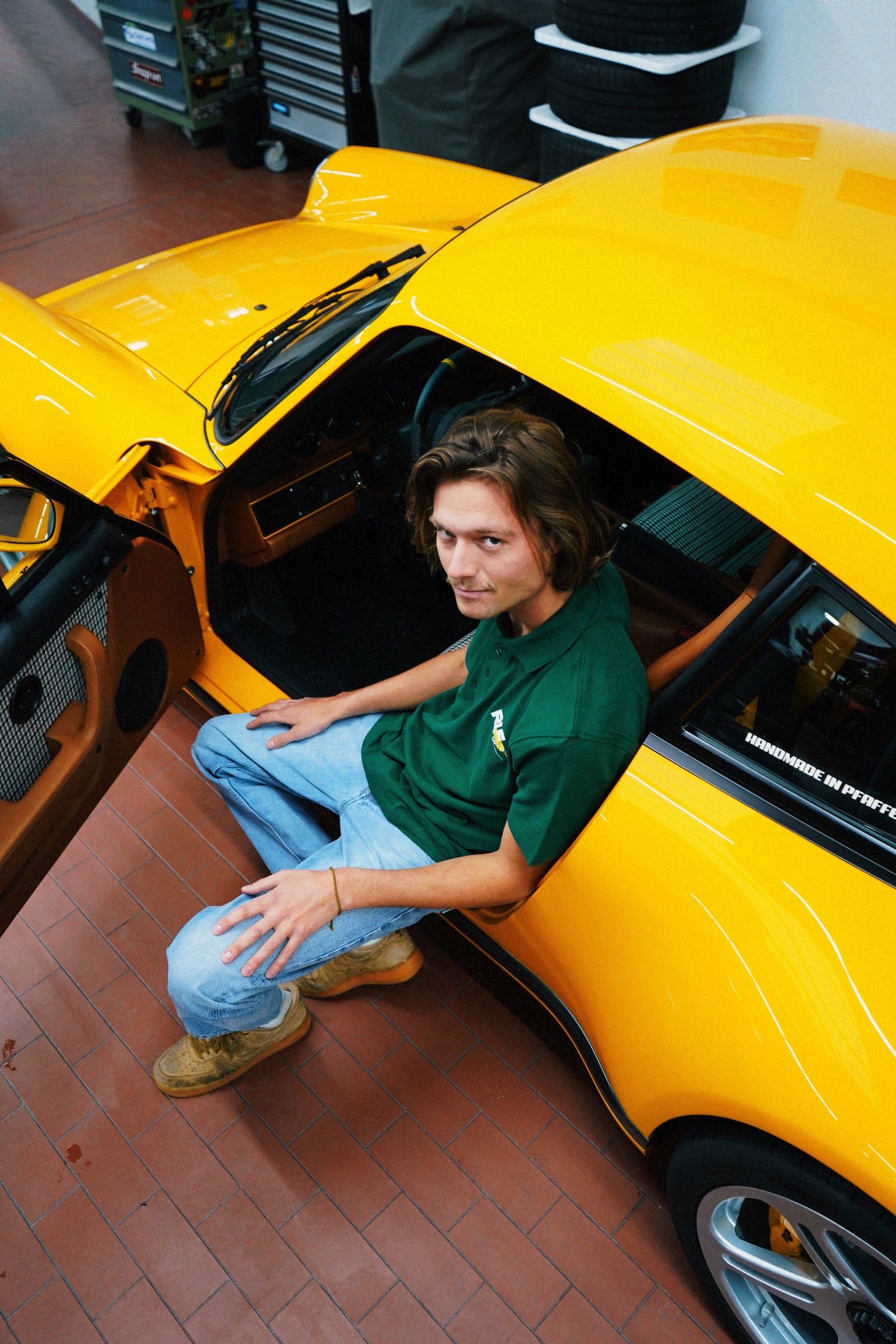 Ruf Poloshirt Green Yellowbird