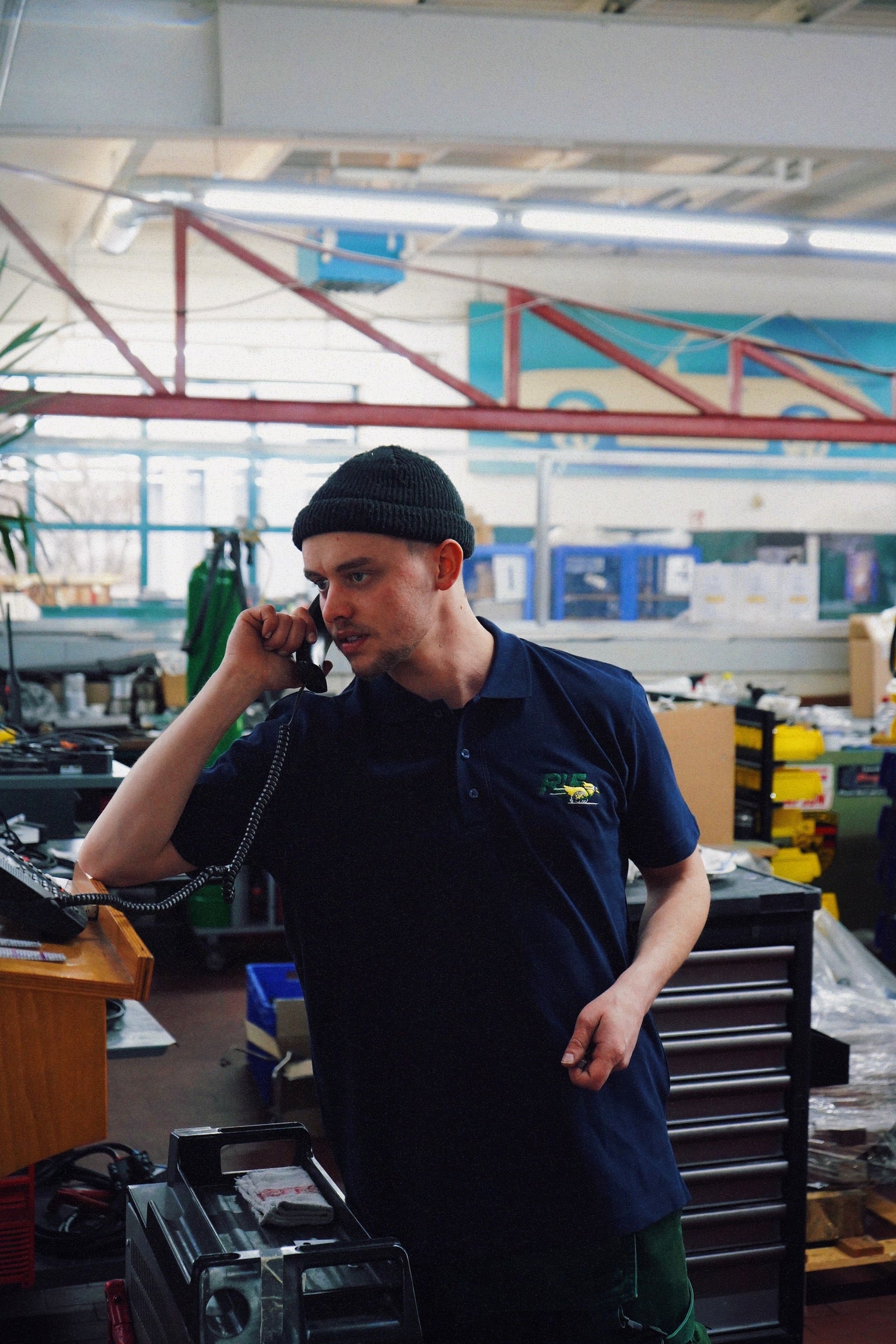 Ruf Poloshirt Navy Blue Yellowbird