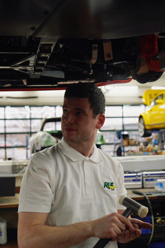 Ruf Poloshirt White Yellowbird