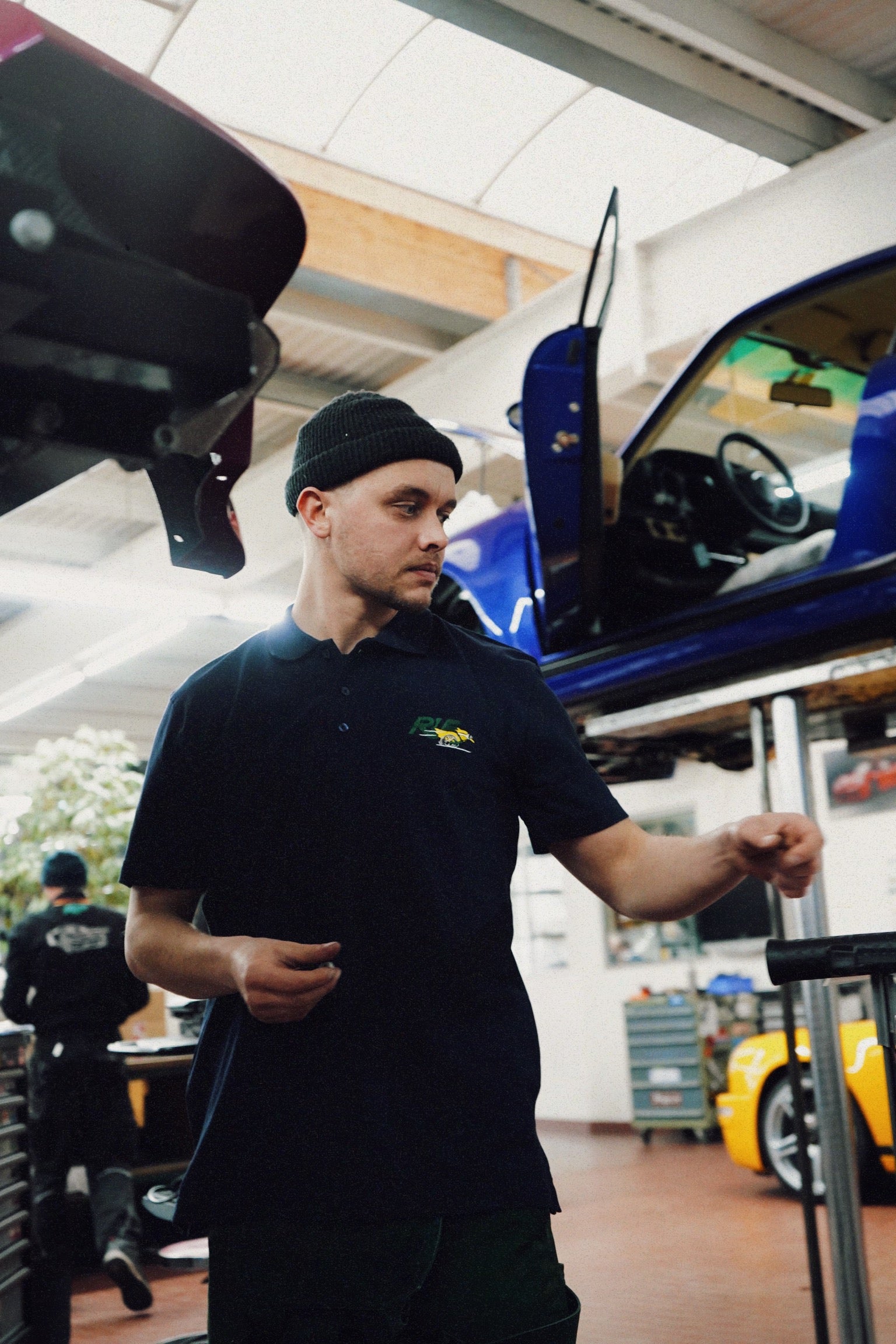 Ruf Poloshirt Navy Blue Yellowbird