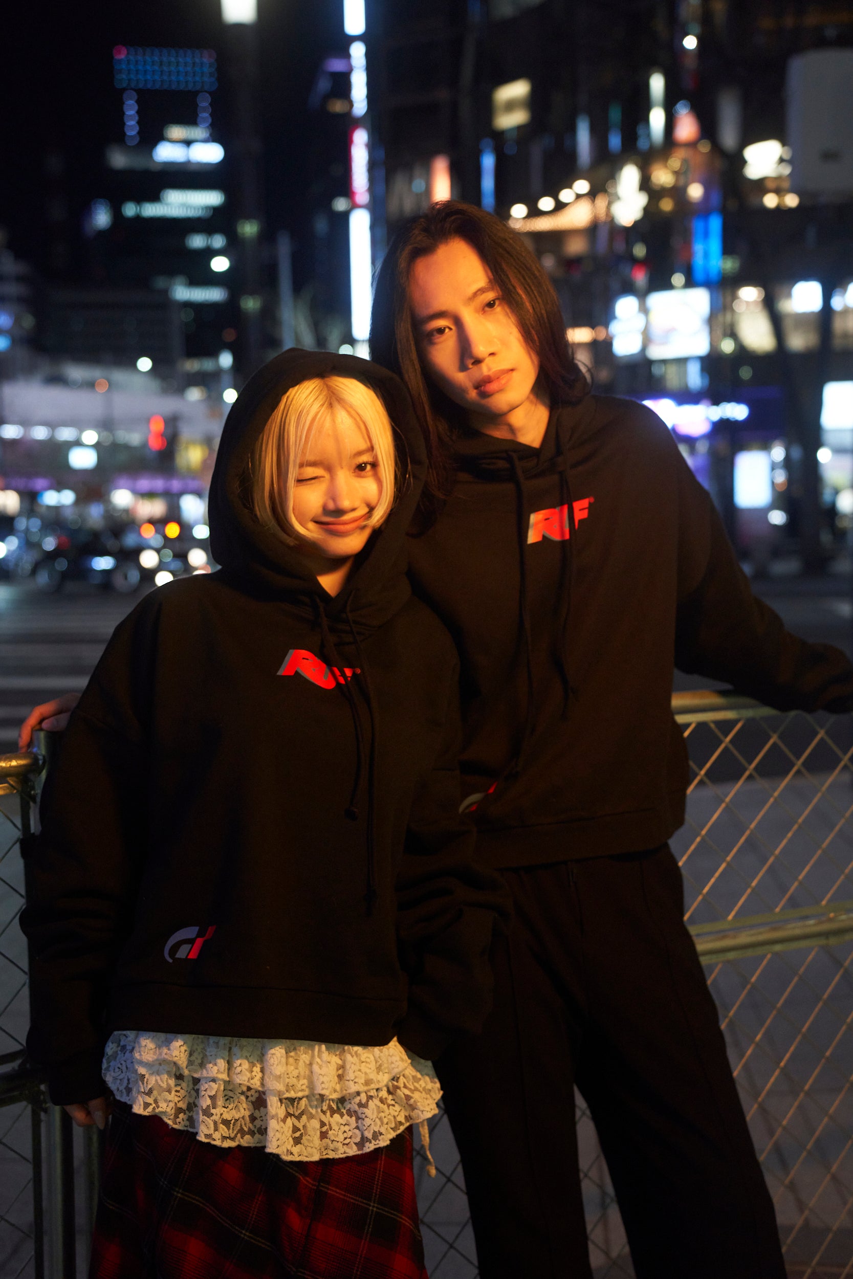RUF X Gran Turismo Cropped Hoodie - Black