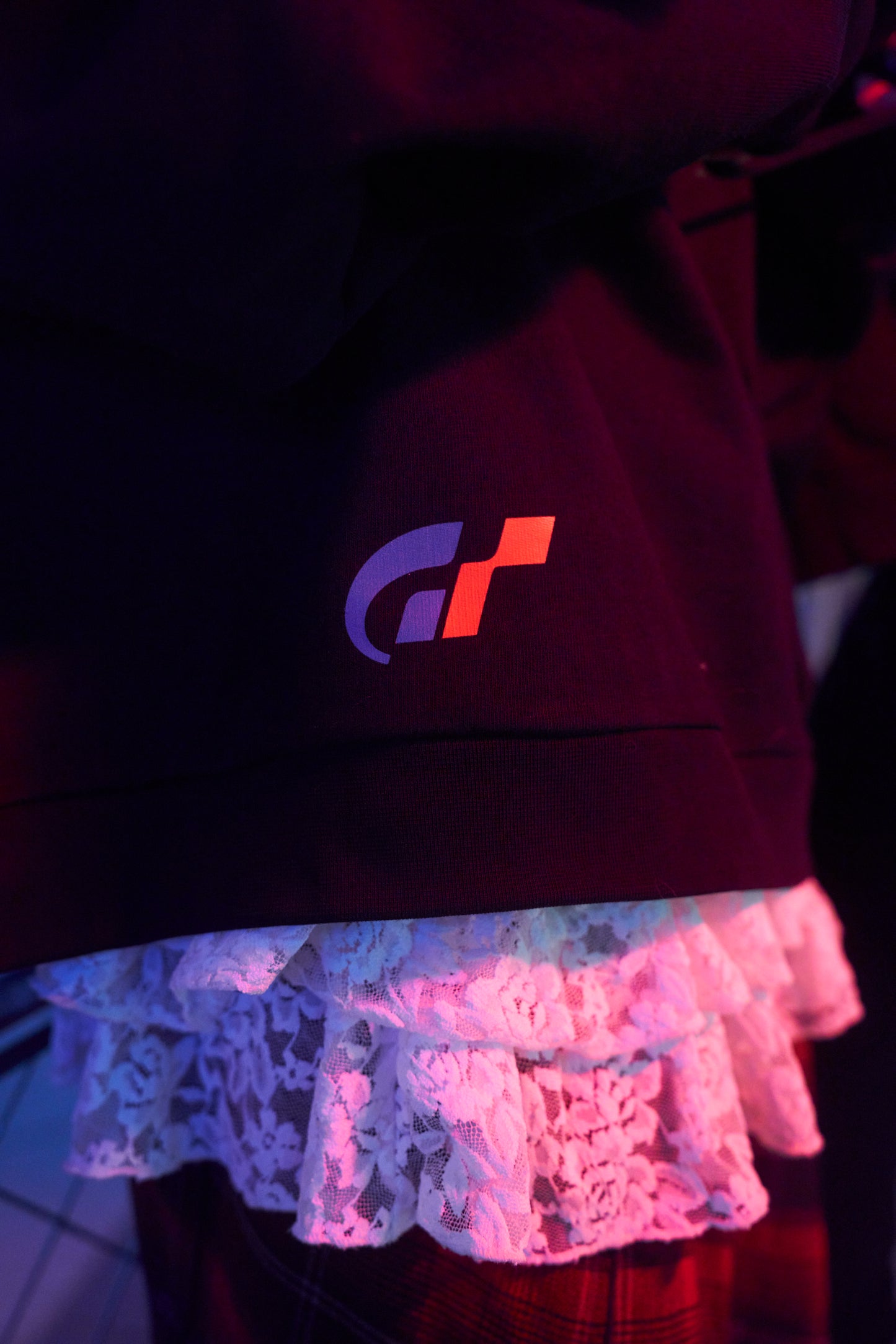 RUF X Gran Turismo Cropped Hoodie - Black