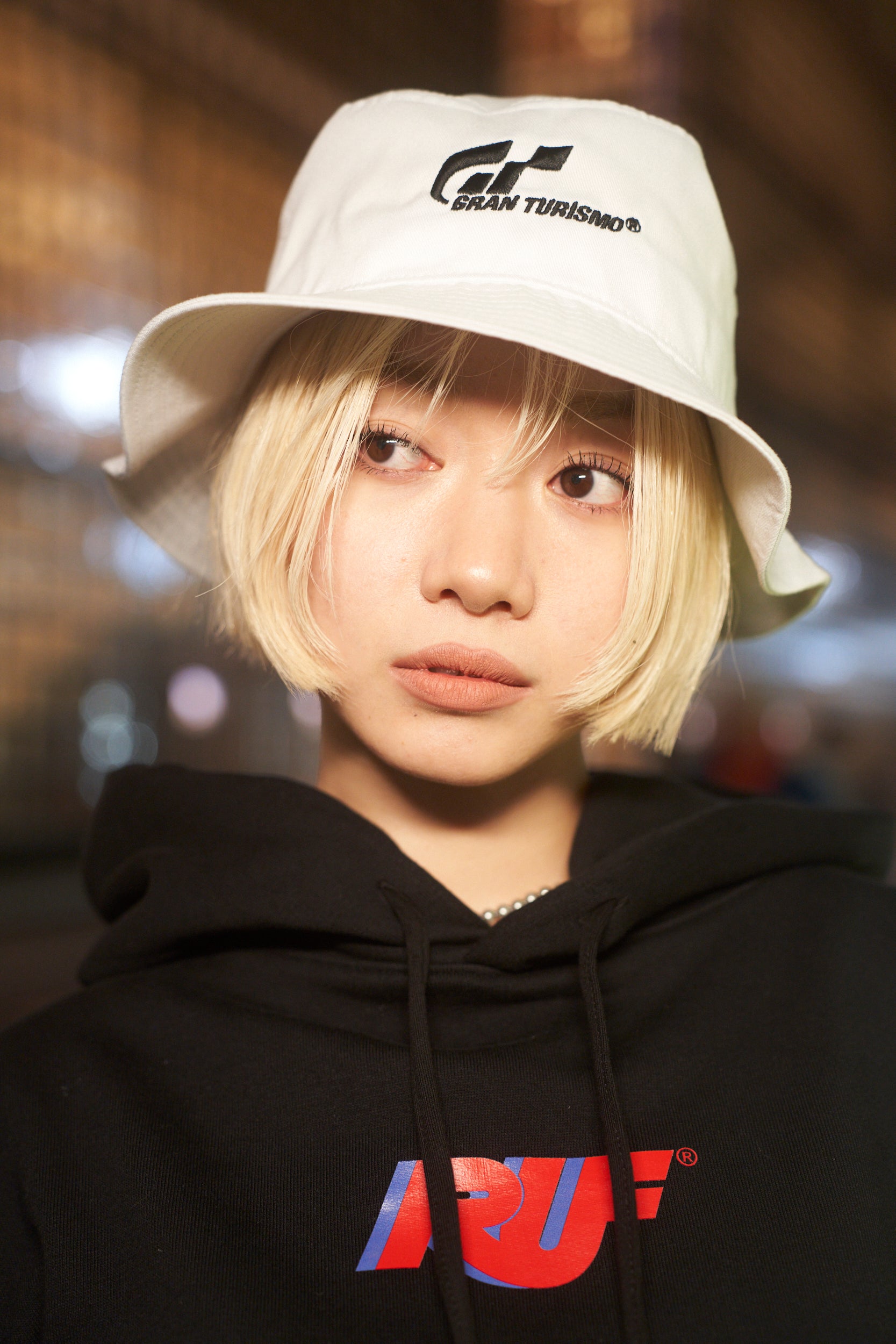 RUF X Gran Turismo Bucket Hat - white