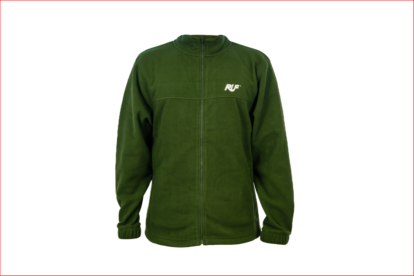 RUF Fleecejacke in Klassik Grün