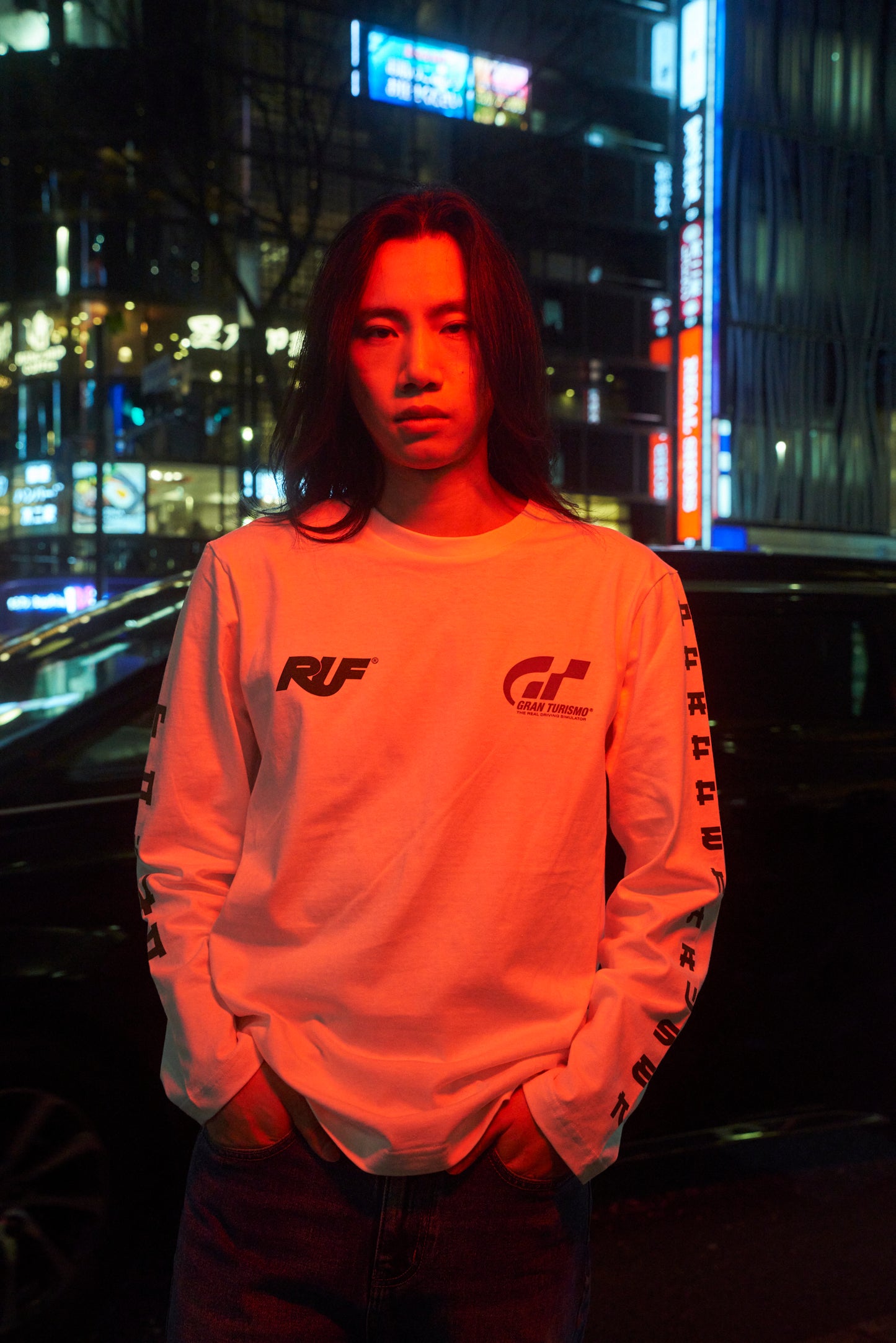 RUF Tribute Sketch Long Sleeve - White