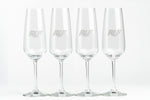 RUF champagne glass (set of 4)