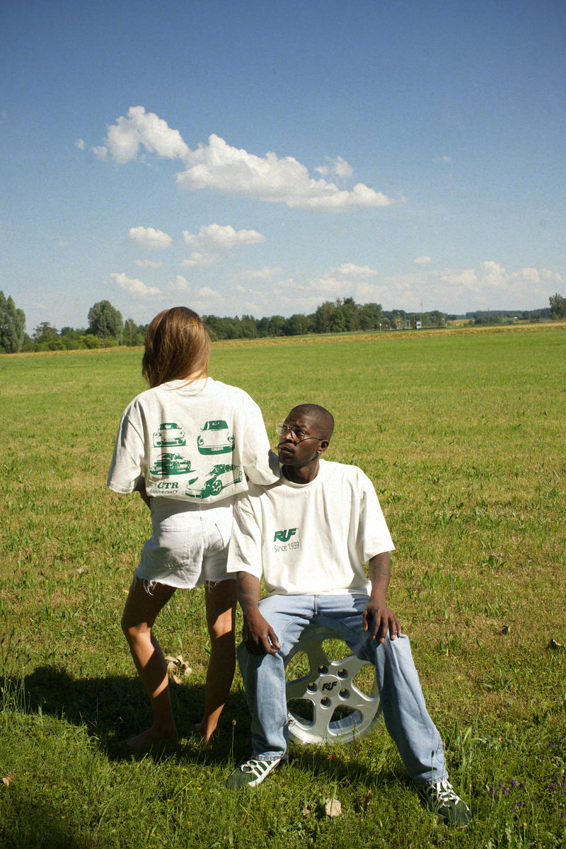Yellowbird Green & White T-Shirt