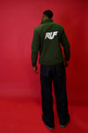 RUF fleece jacket in classic green
