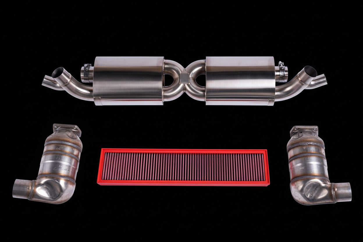 991T RUF Performance Upgrade „R91“: 635 PS with inconel exhaust system