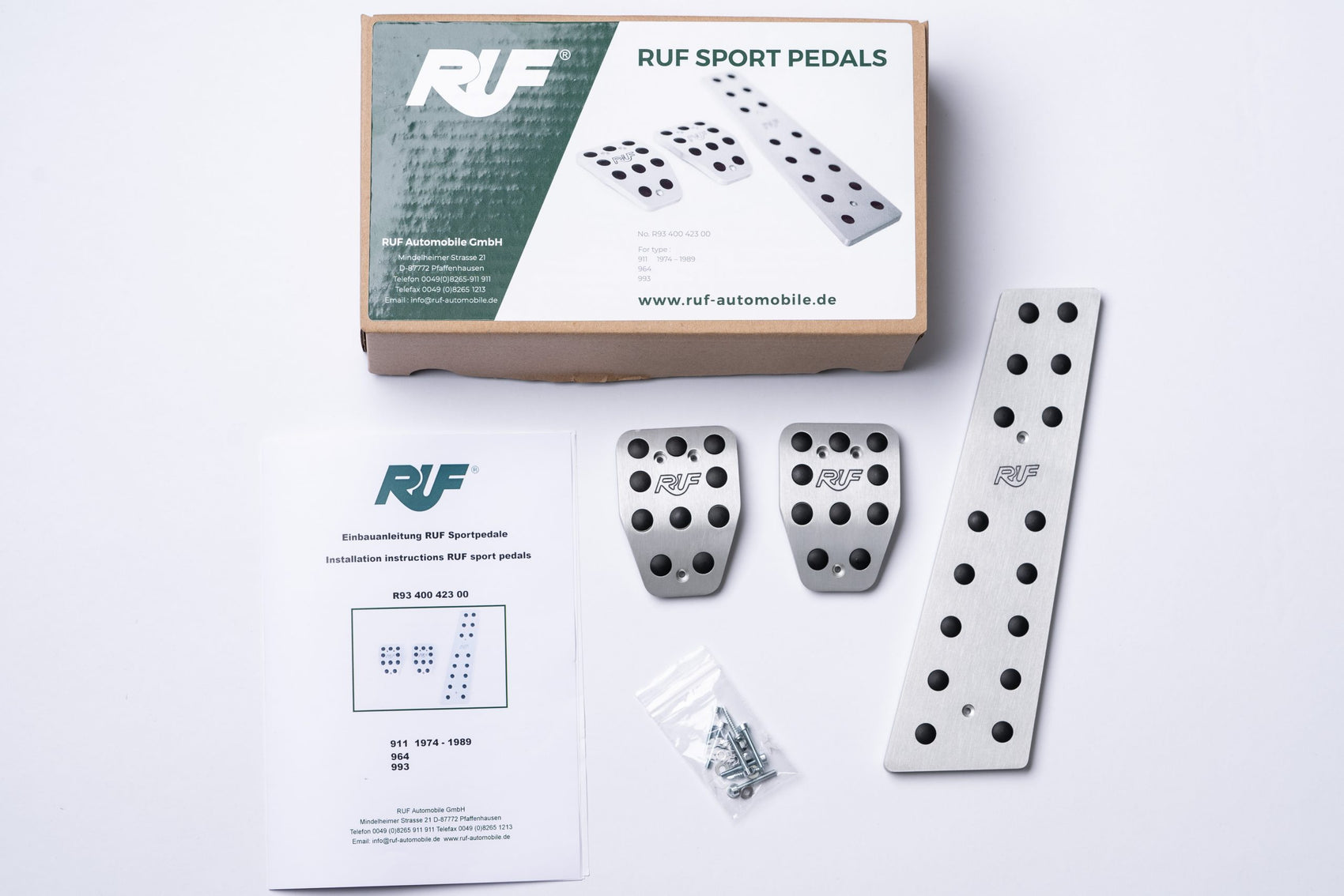 RUF Pedal Set