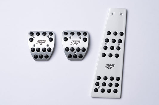 RUF Aluminium Pedal-Set für Schaltgetriebe