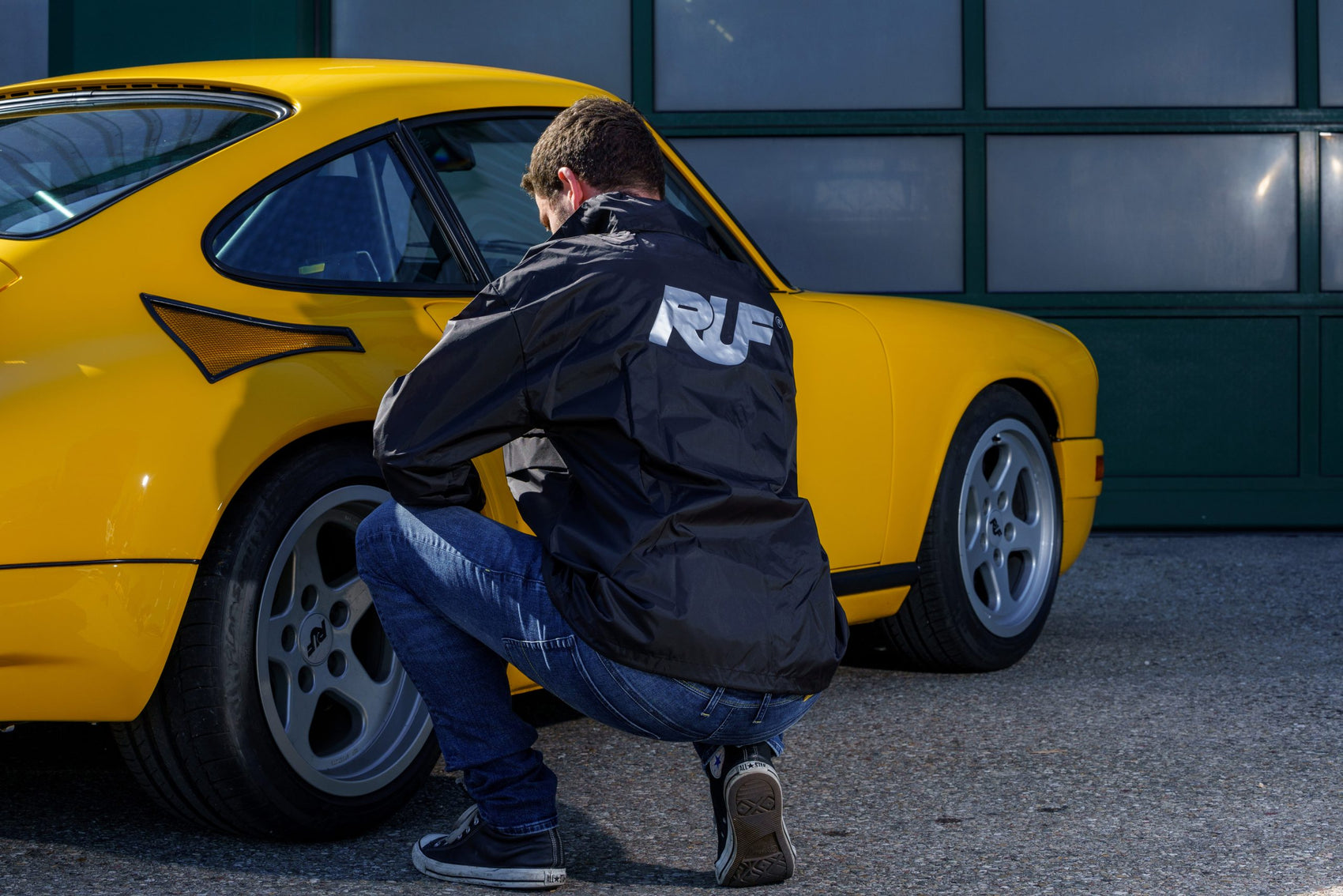 Windbreaker "RUF", schwarz